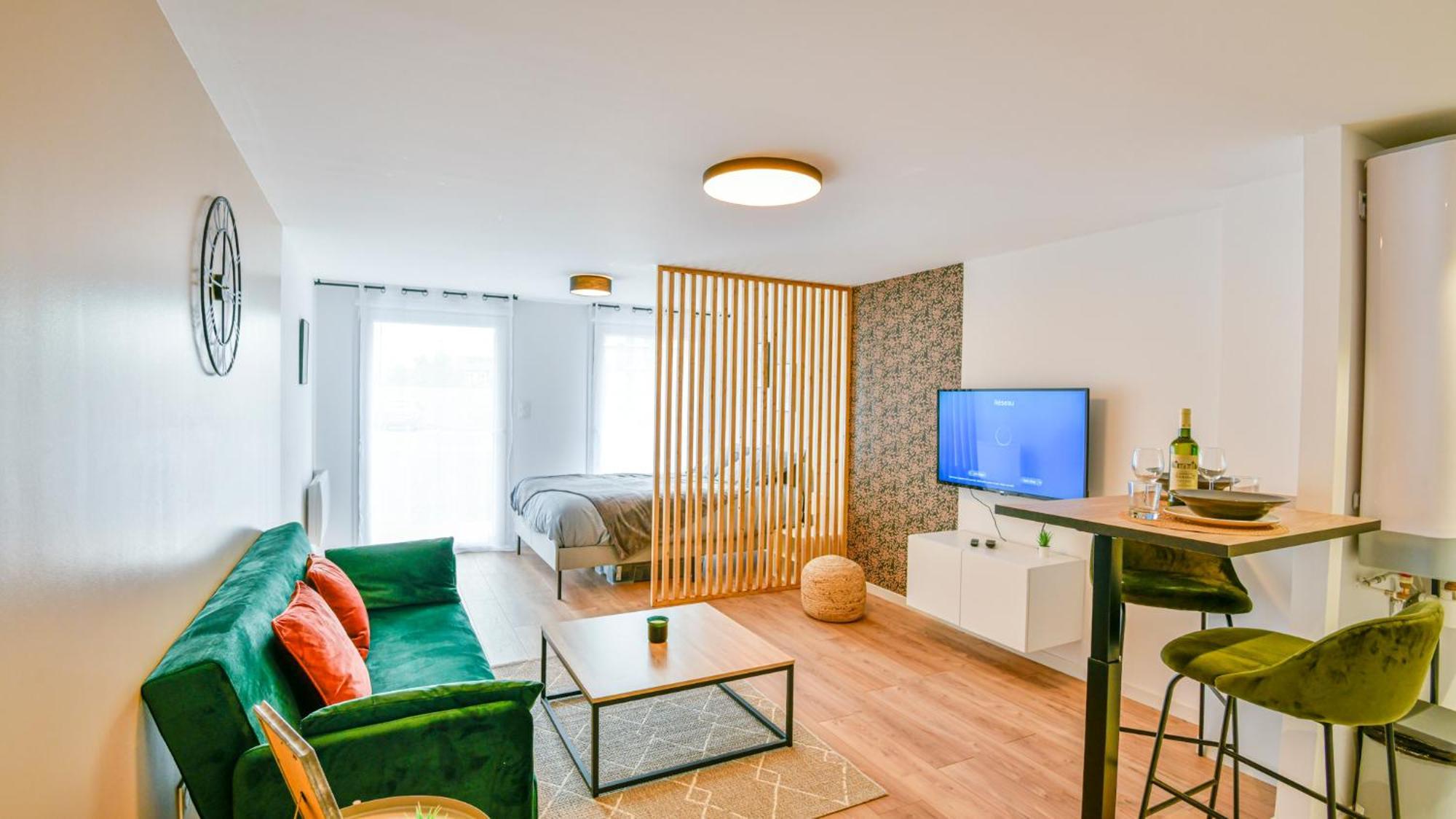 סן-קוונטן Studio Magda - Fibre Et Tv - Calme Et Confortable מראה חיצוני תמונה
